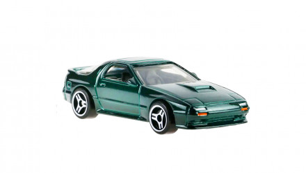 Машинка Базова Hot Wheels '89 Mazda Savanna RX-7 FC3S HW J-Imports 1:64 JJL69 Green - Retromagaz, image 4