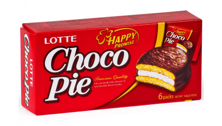 Набір Тістечка 2шт Lotte Чокопай Choco Pie (6 Тістечок) 168g - Retromagaz, image 1