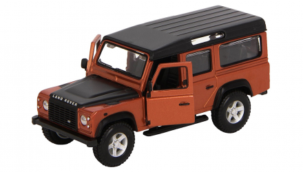 Машинка Bburago Land Rover Defender 110 1:32 Orange - Retromagaz, image 3