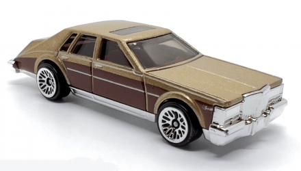 Машинка Базова Hot Wheels '82 Cadillac Seville The `80S 1:64 HKG85 Tan - Retromagaz, image 2