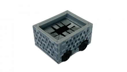 Машинка Базова Hot Wheels Minecraft Screen Time 1:64 HYY82 Grey - Retromagaz, image 4