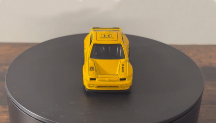 Машинка Базова Hot Wheels 1985 Honda CR-X Speed Graphics 1:64 JJJ51 Yellow - Retromagaz, image 4