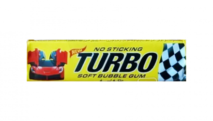 Набір Жувальна Гумка 6шт Turbo Soft Bubble Gum Sticks 13g 8680861069327 - Retromagaz, image 1