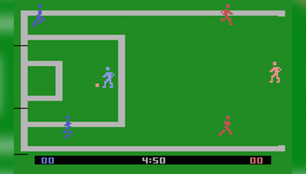 Гра Atari 2600 RealSports Soccer Football Black Б/У - Retromagaz, image 4