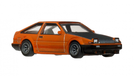 Машинка Premium Hot Wheels Toyota AE86 Sprinter Trueno Car Culture 1:64 JKF10 Orange - Retromagaz, image 4