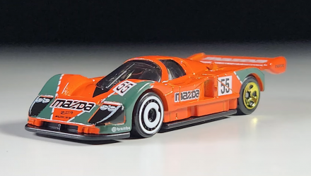 Машинка Базова Hot Wheels Mazda 787B Race Day 1:64 HTC79 Orange - Retromagaz, image 1