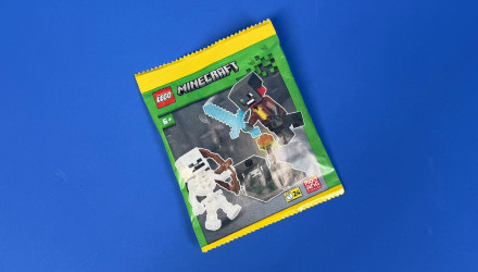 Конструктор Lego Фігурка Parrot Handler with Skeleton and Spawner Paper Bag Minecraft L0002253 Новий - Retromagaz, image 1