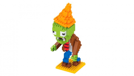 Набор Micro Brick Conehead Zombie 7037A Plants vs. Zombies Новый - Retromagaz, image 3