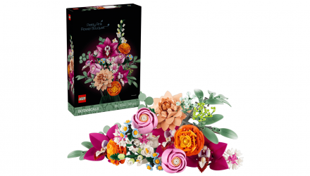 Конструктор Lego Милый Розовый Букет Цветов Botanicals 10342 Новый - Retromagaz, image 1