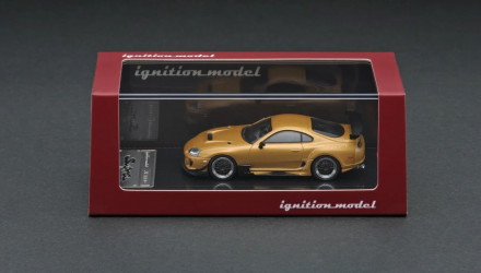 Машинка Premium Ignition Model Toyota Supra (JZA80) RZ 1:64 IG1866 Gold - Retromagaz, image 4
