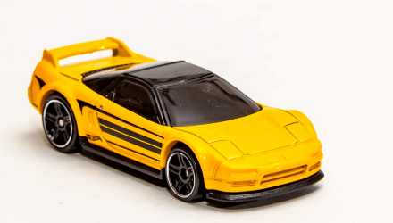 Машинка Базова Hot Wheels '90 Acura NSX Nightburnerz 1:64 DTY78 Yellow - Retromagaz, image 2