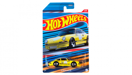 Тематична Машинка Hot Wheels '71 Porsche 911 Racing Circuit 1:64 HDG72 Yellow - Retromagaz, image 1