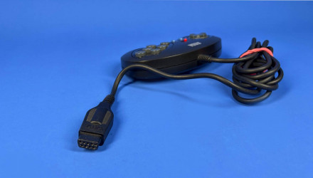 Геймпад Дротовий Sega Mega Drive MK-1470 FAT 6 Button Turbo Black 2m Б/У - Retromagaz, image 4