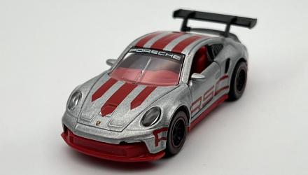 Машинка Premium Majorette 911 GT3 Cup (992) Bright Trace 1:58 209R-2 Silver - Retromagaz, image 1