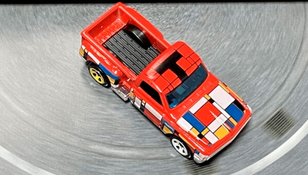 Машинка Базовая Hot Wheels '69 Chevy Pickup Art Cars 1:64 HCV74 Red - Retromagaz, image 5