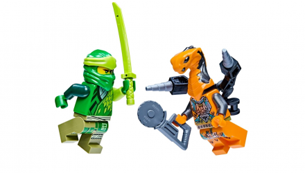 Конструктор Lego Lloyd vs. Cobra Mechanic Ninjago 112221 njo0789 njo0715 Новый - Retromagaz, image 1