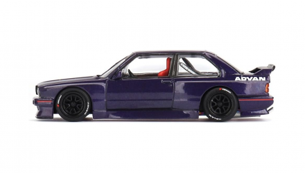 Машинка Premium Kaido House x MiNI GT BMW M3 (E30) Kaido GT V2 1:64 KHMG216-CH Purple - Retromagaz, image 3