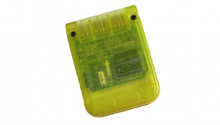 Карта Пам'яті Sony PlayStation 1 SCPH-1020 1MB Lemon Yellow Б/У - Retromagaz, image 4