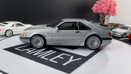 Машинка Premium Hot Wheels '84 Mustang SVO Power Trip 1:64 JKF31 Silver - Retromagaz, image 3
