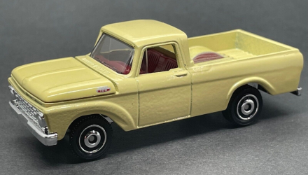 Тематическая Машинка Matchbox 1963 Ford F-100 Moving Parts 1:64 FWD28/HLG02 Tan - Retromagaz, image 2