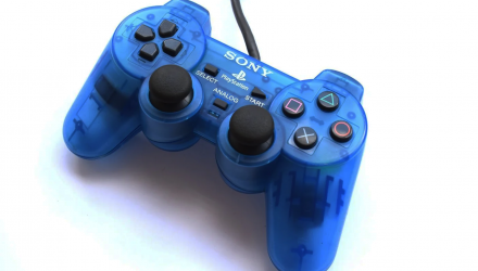 Геймпад Проводной Sony PlayStation 2 SCPH-10010 DualShock 2 Clear Ocean Blue Б/У - Retromagaz, image 3