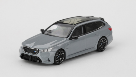 Машинка Premium MINI GT BMW M5 Touring (G99) 1:64 MGT01096 Grey - Retromagaz, image 1