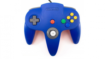 Геймпад Проводной Nintendo N64 NUS-005 Blue 1.9m Б/У - Retromagaz, image 1
