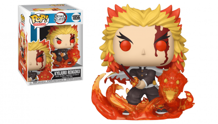 Фігурка FUNKO POP! Преміум Клинок Який Знищує Демонів Кьоджюро Ренґоку Demon Slayer Premium Kyojuro Rengoku 9th Form 107mm 1856 85001 - Retromagaz, image 3