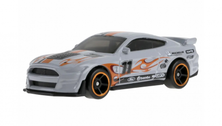 Машинка Базова Hot Wheels 2020 Ford Mustang Shelby GT500 Nightspeed 1:64 JJH87 Grey - Retromagaz, image 1