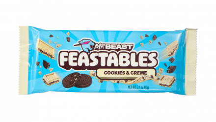 Батончик MrBeast Feastables Cookies & Creme King Size 60g - Retromagaz, image 1