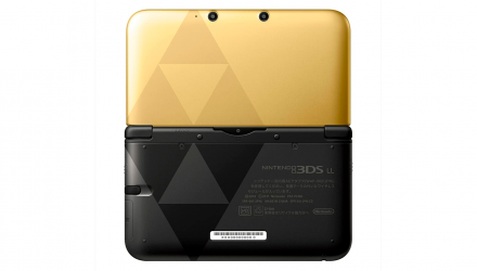 Консоль Nintendo 3DS XL The Legend of Zelda: A Link Between Worlds Limited Edition Модифицированная 32GB Gold Black + 10 Встроенных Игр Б/У - Retromagaz, image 4