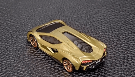 Машинка Базова Hot Wheels Lamborghini Sian FKP 37 Factory Fresh 1:64 HCT08 Green - Retromagaz, image 3