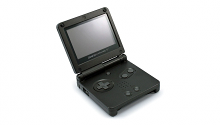 Консоль Nintendo Game Boy Advance SP AGS-101 з Логотипом Graphite Black + Документація + Коробка Б/У - Retromagaz, image 2