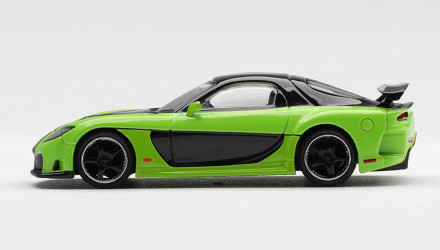 Машинка Premium MINI GT Mazda RX-7 VeilSide Fortune7 1:64 MGT01223-CH Green - Retromagaz, image 3