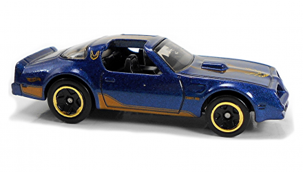 Машинка Базовая Hot Wheels Hot Bird Muscle Mania 1:64 GTB46 Dark Blue - Retromagaz, image 2