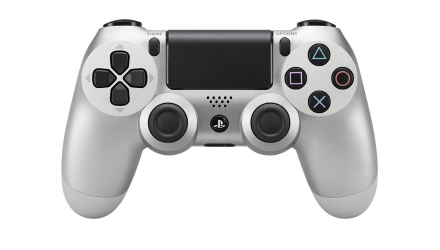 Геймпад Бездротовий Sony PlayStation 4 DualShock 4 Version 2 Silver Б/У Нормальний - Retromagaz, image 1