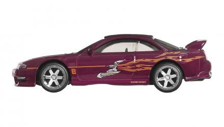 Машинка Premium Hot Wheels Nissan 240SX (S14) Fast & Furious 1:64 JBL99 Red - Retromagaz, image 4