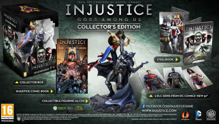 Игра Microsoft Xbox 360 Injustice Gods Among Us Collector's Edition Русские Субтитры Новый - Retromagaz, image 2