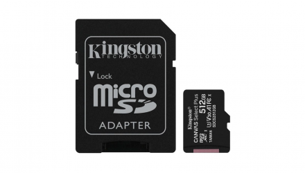 Карта Памяти Kingston Canvas Select Plus UHS-I U3 V30 A1 + SD Adapter 512GB - Retromagaz, image 3