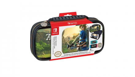 Чехол Твердый Nintendo Switch OLED Model Legend of Zelda: Breath of the Wild Black Новый - Retromagaz, image 4