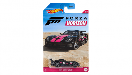 Тематична Машинка Hot Wheels SRT Viper GTS-R Forza Horizon 1:64 GRP33 Black - Retromagaz, image 1