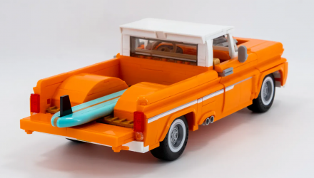 Конструктор Hot Wheels Brick Shop Elite Custom ’62 Chevy Pickup 858 деталей JFT20 Orange image_3 Конструктор Hot Wheels Brick Shop Elite Custom ’62 Chevy Pickup 858 деталей JFT20 Orange - Retromagaz, image 3