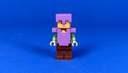 Фигурка Lego Minecraft Alex Medium Lavender Helmet And Armor Games min055 Б/У - Retromagaz, image 1