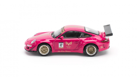 Машинка Premium POP Race RWB 997 Ava 1:64 pr64-0187 Pink - Retromagaz, image 3