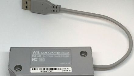 Адаптер Nintendo Wii RVL-015 LAN - USB Grey Б/У - Retromagaz, image 3