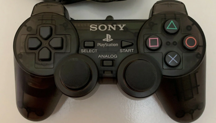 Геймпад Проводной Sony PlayStation 2 SCPH-10010 DualShock 2 Прозрачный Clear Midnight Black Б/У - Retromagaz, image 3