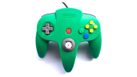 Геймпад Дротовий Nintendo N64 NUS-005 Green 1.8m Б/У - Retromagaz, image 1