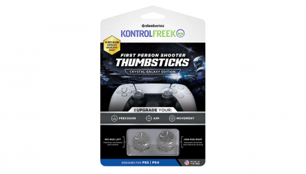 Накладки на Стіки KontrolFreek Crystal Galaxy Edition Trans Clear 2шт - Retromagaz, image 4