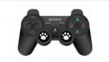 Накладки на Стики 2шт RMC Cat Paw PlayStation 5 4 3 2 1 Xbox Series One 360 Switch 2 Black - Retromagaz, image 3