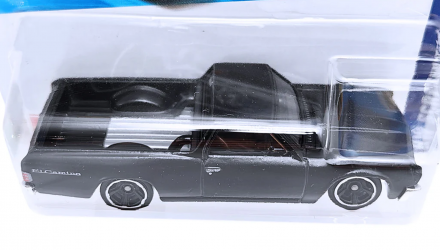 Машинка Базова Hot Wheels Chevy El Camino 1967 Fast & Furious Screen Time 1:64 HYY83 Black - Retromagaz, image 2